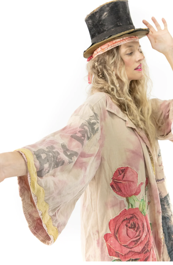 ORGUEオルグ Melton pearl jacket coat♡ Magnolia Pearl Love and Floral Cyrene Jacket 567 LVBM